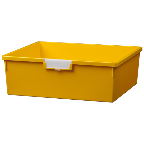 Storsystem Bin, Tray, Tote, Yellow, High Impact Polystyrene, 18.50 in W, 6 in H CE1958PY1